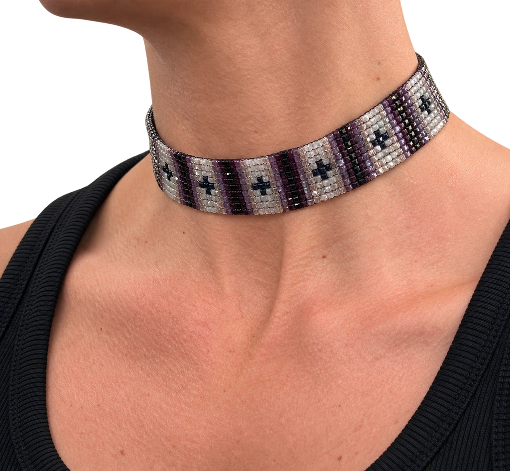 Purple Star – Premium Choker