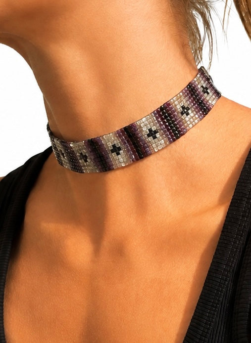 Purple Star – Premium Choker
