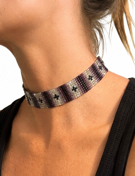 Purple Star – Premium Choker